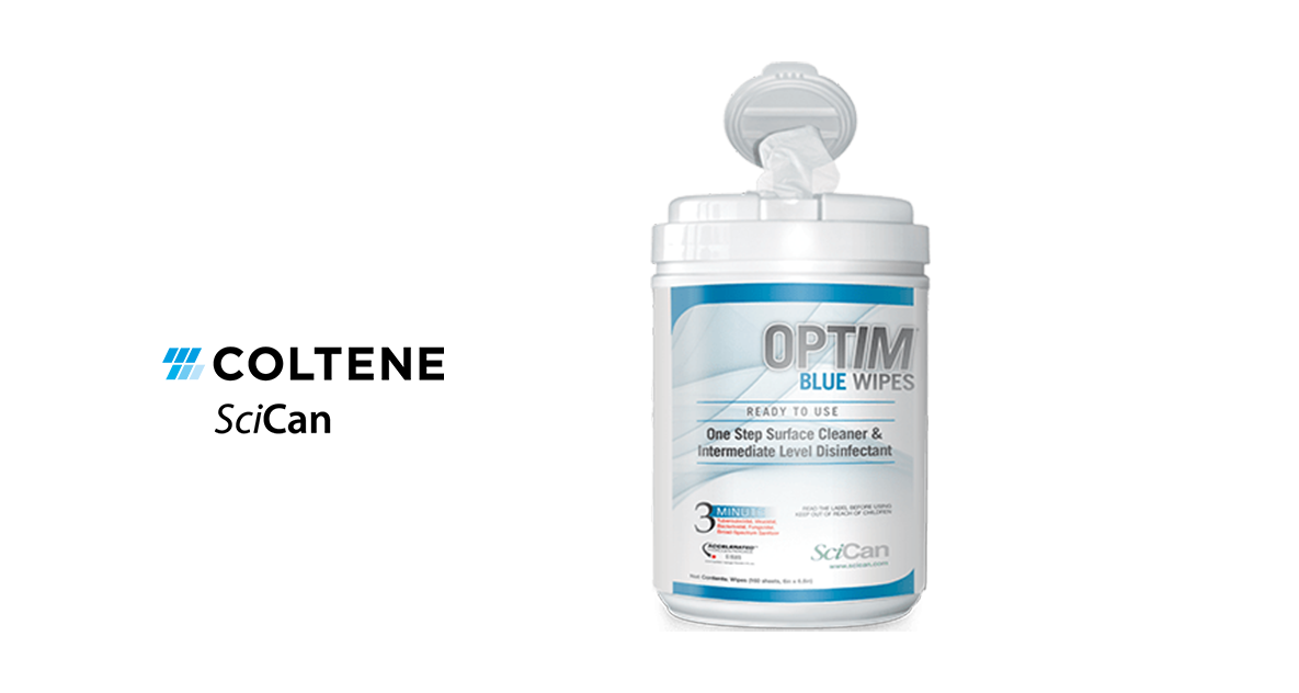 OPTIM Blue Wipes: Safety Meets Speed